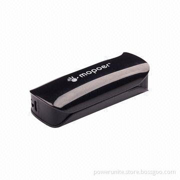 2,600mAh Portable Power Bank with LED Hand Lamp, 3.5 to 5.5 Hours Charging Time